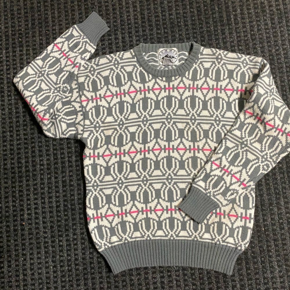 Vtg Summit County Sweater Womens Medium